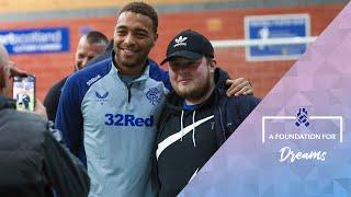 Rangers fans meet their footballing heroes at a special Dream Day!