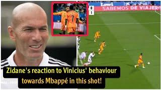 What did Zidane say about what Vinicius did with Mbappé in Real Madrid-Leganés?