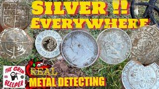 SILVER EVERYWHERE!! REAL METAL DETECTING UK !!