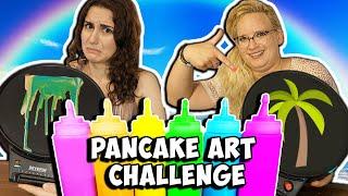 EVA ZERSTÖRT DANIA BEI PANCAKE ART CHALLENGE?!