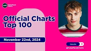 UK Official Singles Chart Top 100 (November 22nd, 2024)