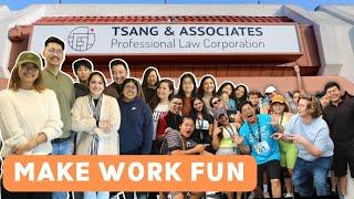 The Meaning of Work and How to Make Work More Fun  | Tsang and Associates PLC