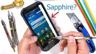 A Rugged SAPPHIRE Covered Smartphone? - Durability Test!