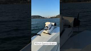 Garmin Kraken - 90inch shaft! #firstlook #fishing #boat #electricmotor #garmin