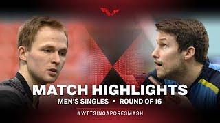 Benedikt Duda vs Kristian Karlsson | MS | Singapore Smash 2022 (R16)