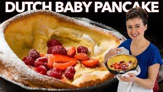 DUTCH BABY PANCAKE | German Pancake Recipe