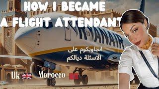 Do you want to be a flight attendant️  THIS VIDEO IS FOR YOU تقدر تخدم فبريطانيا الا كنتي قل من 26