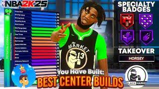 The ULTIMATE *NEW* BEST CENTER BUILDS on NBA 2K25! HOFF'S BLACK MARKET BUILD + INSIDE CENTER VERSION