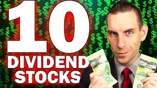 10 BEST Dividend Stocks To Buy Now For Passive Income