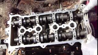 How to assemble engine VVT-i Toyota Part 29: Camshafts