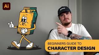 Adobe Illustrator Tutorial: Create a vector character from Sketch