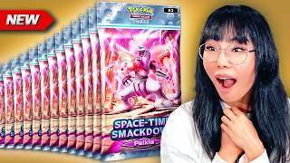 I OPENED 100+ Palkia EX Packs!! *NEW* Space-Time Smackdown Set Pokemon TCG Pocket