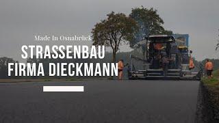 Wie wird eigentlich eine Straße gebaut? Exklusive Einblicke bei Firma Dieckmann in Osnabrück