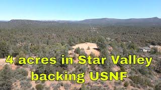 Star Valley, AZ Land - 4 acres backing to National forest TBD Lonesome Dove Trail