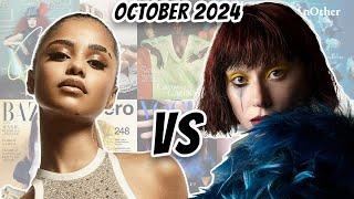 Tyla vs. Gaga: Fashion Cover BATTLES October 2024