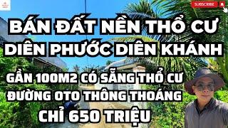 BÁN ĐẤT DIÊN PHƯỚC DIÊN KHÁNH, BÁN ĐẤT NỀN DIÊN KHÁNH | TRẦN ANH THI BĐS.