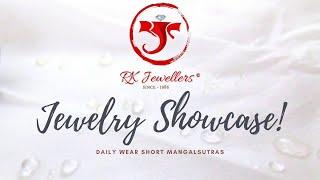 Jewellery Showcase #2 Daily wear #short #Mangalsutra RK Jewellers - Goa's Best