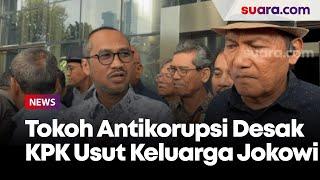 Abraham Samad Cs ke KPK, Desak Pimpinan Antirasuah Usut Dugaan Korupsi Keluarga Jokowi