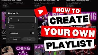 How To Create Your Own Playlists on YouTube | Customize Your Workouts