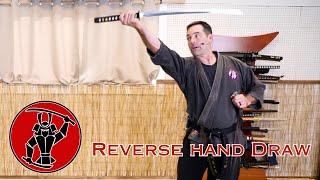 Reverse Hand Draw with Katana, Gyakute