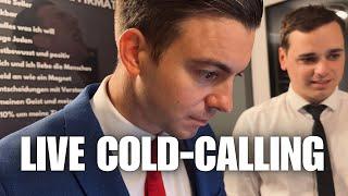 Ich mache Live Kaltakquise in der Salesweek!