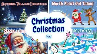 Sleep Meditations for Kids | CHRISTMAS COLLECTION 4in1 | Sleep Stories for Children