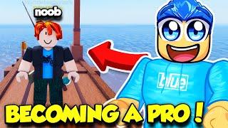 My Journey To BECOMING A PRO In Roblox Fisch... (#1)