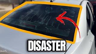 How to NOT Tint Your Car | First Timer Rookie Mistake