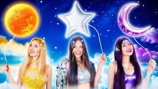 ¡Chica Luna, Chica Sol y Chica Estrella! ¿Quién Permanecerá en la Vida Real para Siempre?