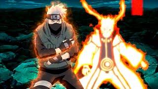 Naruto Granted Kakashi Kurama's Chakra - Kakashi Teamed Up with Nine-Tails