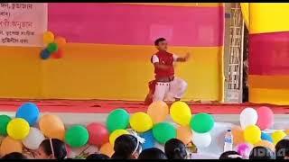 Dance by Arnabjyoti Gohain . Chungajan gyanpith Jatiya Vidyalaya