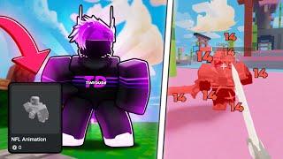 New NFL ANIMATION gives a PVP ADVANTAGE in Roblox Bedwars..