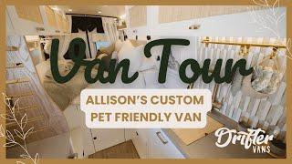 Pet-Friendly Campervan Tour | Custom Weekend Van Build for Dog Lovers | Drifter Vans