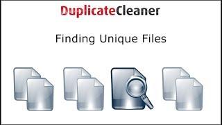 Find unique files with Duplicate Cleaner: Comparing drives.