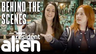 Take a Tour of The 59 Bar with Sara Tomko & Alice Wetterlund | Resident Alien | SYFY