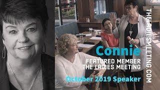 Connie Warner - October Speaker 2019