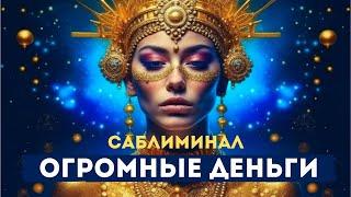 МОЩНЕЙШИЙ САБЛИМИНАЛ НА ОГРОМНЫЕ ДЕНЬГИ! ПРОСТО ВКЛЮЧИ И НАБЛЮДАЙ ЧУДЕСА!