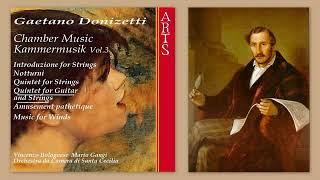 Gaetano Donizetti:  Quintet for guitar & strings, in C major, Orchestra da Camera di Santa Cecilia