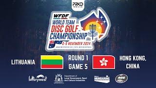 World Team Disc Golf Championships 2024 • LTU V HKG • Round 1 Game 5