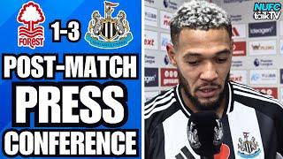 Joelinton “We played better in the second half” Forest 1-3 Newcastle