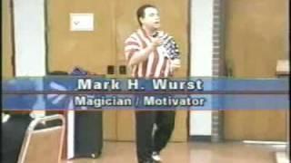 New Jersey Magician Mark H. Wurst Entertains at Senior Center July 4th Celebration