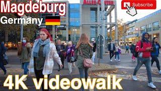 Magdeburg | Evening Walking Tour | Magdeburg Schöne Stadt | City Walk 4K