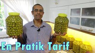 3 Dakikada Yeşil Zeytin Yapımı