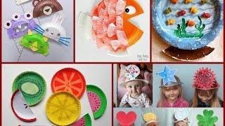 Kid Craft Ideas – Paper Plate Crafts