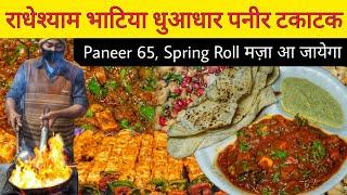 Radhey Shyam Bhatia Paneer Tikka, Takatak, Spring Roll & More || Jaipur Street Food