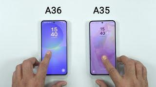 Samsung A36 vs Samsung A35 - SPEED TEST