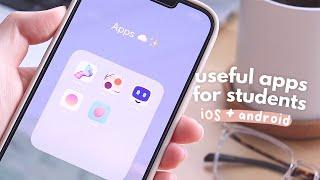 7 useful + chill apps for students | iOS, Android, desktop