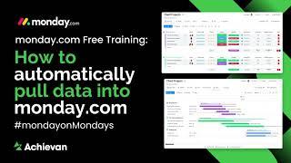 How to automatically pull data into monday.com