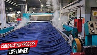 Textile Compacting Machine Operation Process And Function