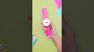 Let's Learn to Understand Time with DIY Paper Watch for Kids! ⌚️ #diy #kids